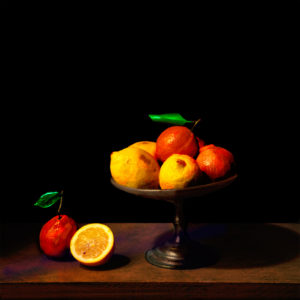 Oranges and Lemons still life