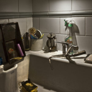 Kitchen sink photograph